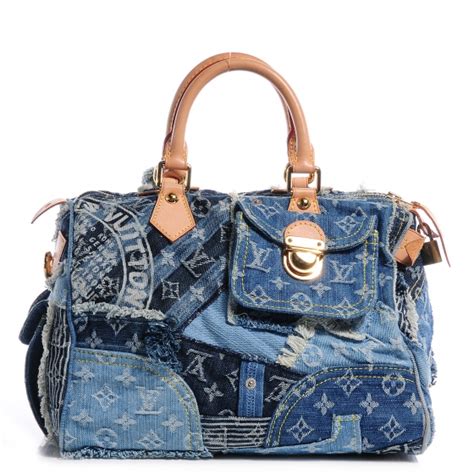 louis vuitton don patchwork|louis vuitton denim patchwork speedy.